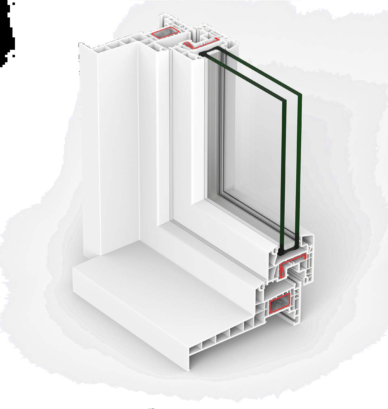 Cortizo A70 Monobloc – détail du profil